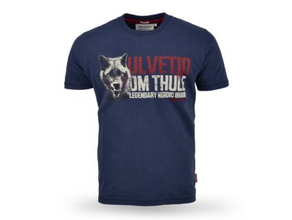 Pánské triko Thor Steinar Wolf navy (Velikost XXL)