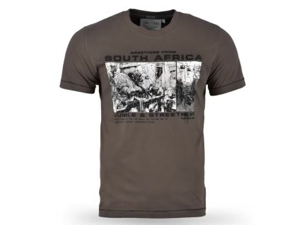 Pánské triko Thor Steinar South Africa brown (Velikost XXL)