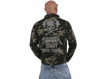 Pánská jarní bunda Yakuza Military 14022 camouflage (Velikost S)