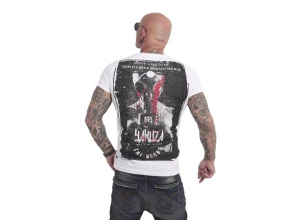Pánské triko Yakuza Boobos 17021 white (Velikost S)