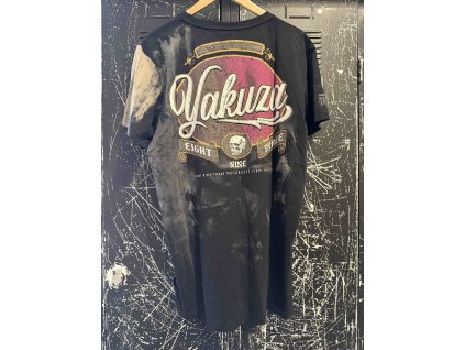 Pánské triko Yakuza Skull dust 15024 black (Velikost XXL)