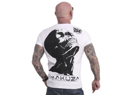 Pánské triko Yakuza TSB 17039 white (Velikost S)