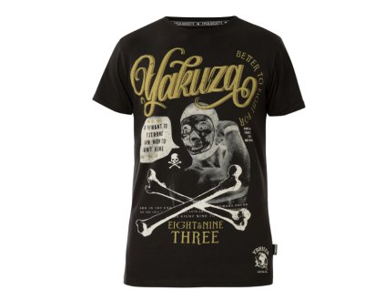Pánské triko Yakuza TSB 15032 black (Velikost S)