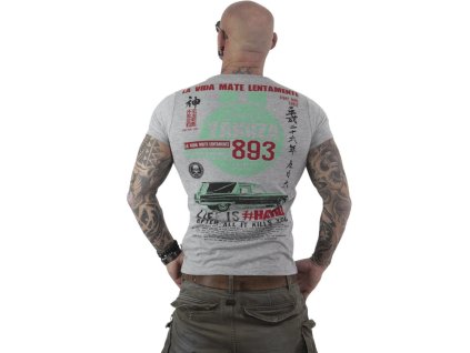 Pánské triko Yakuza TSB 13033 grey (Velikost S)