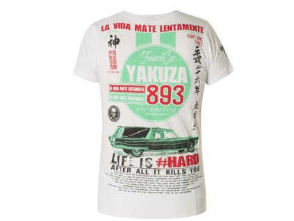 Pánské triko Yakuza TSB 13033 white (Velikost XXL)