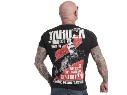 Pánské triko Yakuza TSB 18036 black (Velikost S)