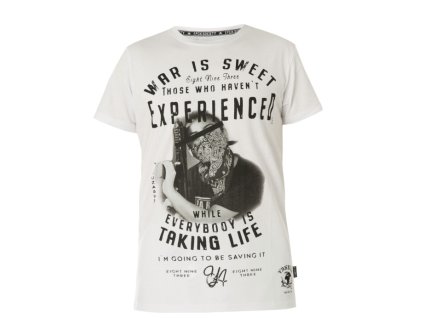 Pánské triko Yakuza Sweet War 15018 white (Velikost XL)