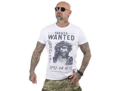 Pánské triko Yakuza 13043 white (Velikost 3XL)