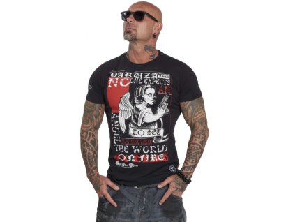 Pánské triko Yakuza 12001 black (Velikost S)