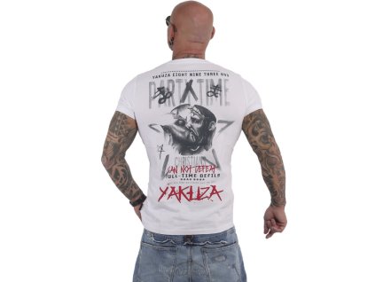 Pánské triko Yakuza Party Time 15025 white (Velikost 3XL)