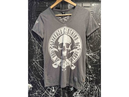 Pánské triko Yakuza 13037 grey (Velikost S)