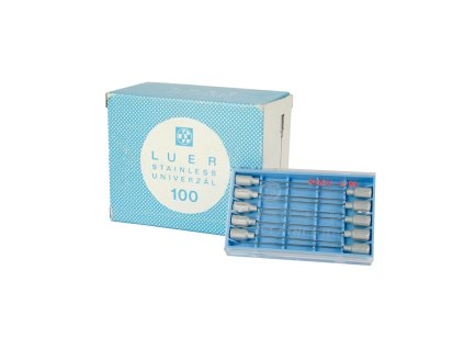 Jehly injekční kovové 8x50U sada 100ks