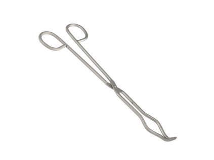 Kleště zahnuté ocelové kelímkové 28cm