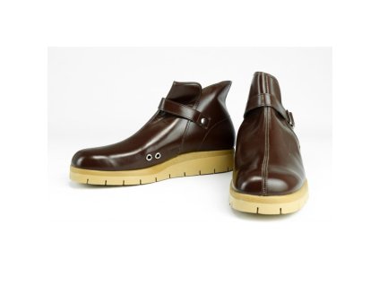 Boty pracovní kuchařské HNĚDÉ