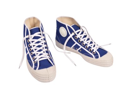 Tenisky kotníkové "TRAMPKA" MODRÉ (velikost 32)