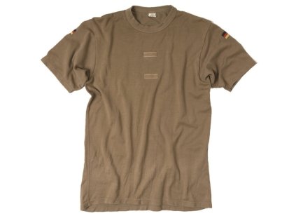 Triko BW TROPEN s vlaječkami HNĚDÉ Afghánistán original (velikost 54/48)