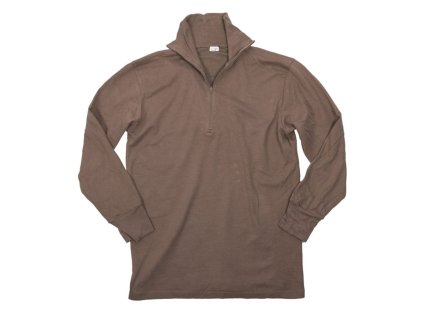 Triko BW TROPEN s rolákem na zip HNĚDÉ použité (velikost 40/34)