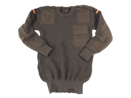 Svetr BW pullover ZELENÝ originál použitý (velikost 54)