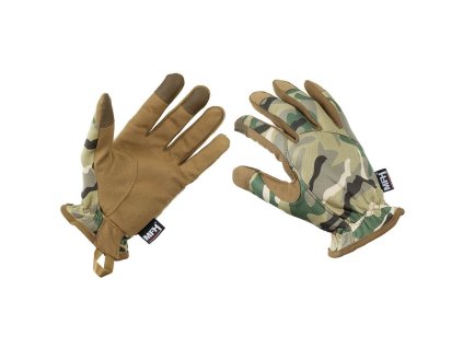 Rukavice prstové lehké OPERATION CAMO (velikost XL)