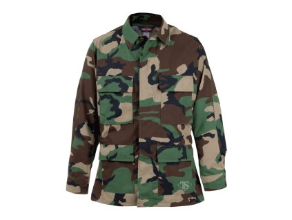 Blůza US typ BDU N/C rip-stop WOODLAND (velikost L-L)