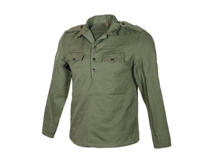 Blůza BULHARSKÁ 3 knoflíky ZELENÁ (velikost 3B)