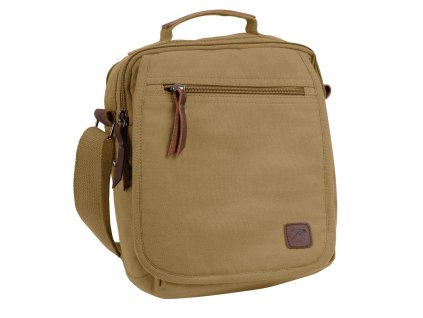 Taška přes rameno EVERYDAY WORK plátěná COYOTE