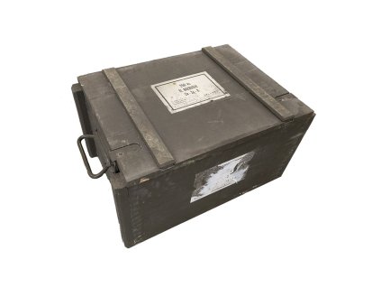Bedna dřevěná od rozbušek CV-ŽE-B použitá