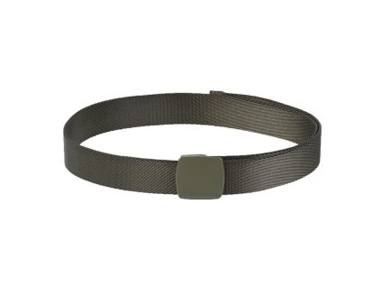 Opasek kalhotový elastický QUICK s plastovou sponou YKK® ZELENÝ