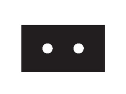 Hodnostní značení samolepka velká 65x35mm AČR - DESÁTNÍK