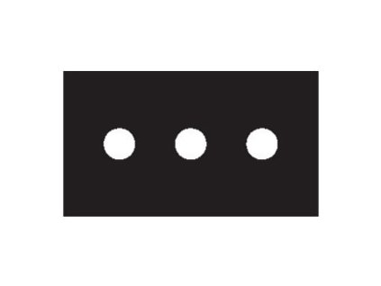 Hodnostní značení samolepka velká 65x35mm AČR - ČETAŘ