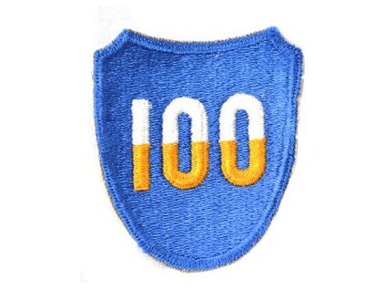 Nášivka US 100TH DIVISION