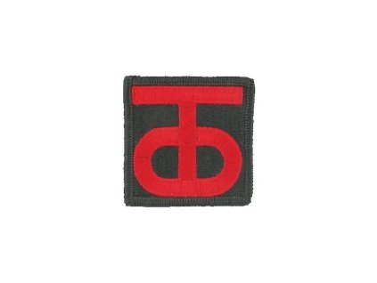 Nášivka US 90TH DIVISION