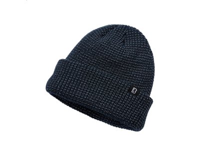 Čepice pletená reflexní MODRÁ
