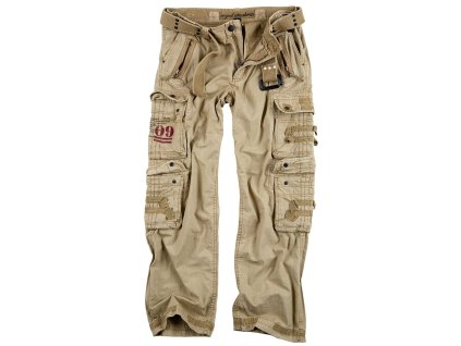 Kalhoty ROYAL TRAVELER PÍSKOVÉ (velikost L)