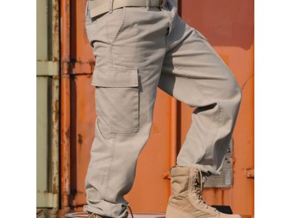 Kalhoty BW typ moleskin předeprané KHAKI (velikost 0)