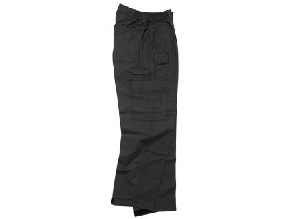 Kalhoty SECURITY sedm kapes ČERNÉ (velikost L)
