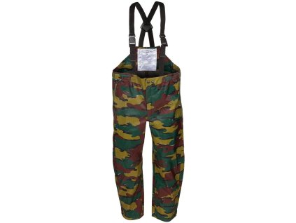 Kalhoty nepromokavé trilaminát belgické maskování Jigsaw (velikost L)