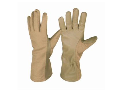 Rukavice US NOMEX pilotní KHAKI (velikost XL)