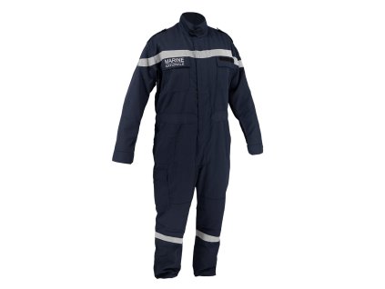 Kombinéza MARINE NATIONALE s reflexními pruhy MODRÁ (velikost 112M)
