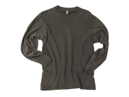 Triko BW dlouhý rukáv PLUSCH ZELENÉ použité (velikost 4)