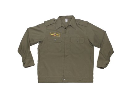 Košile ČSLA bundoška ZELENÁ (velikost 38-2)