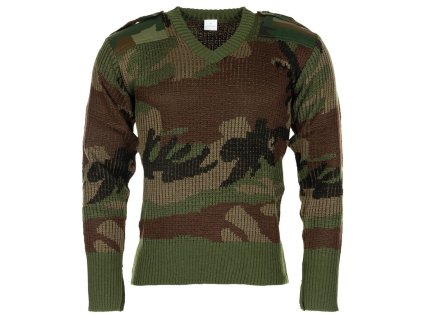 Svetr francouský do V maskovaný CCE (velikost 48)