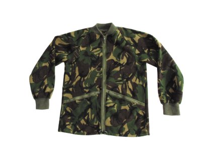 Bunda fleece britská DPM použitá (velikost 160/096)