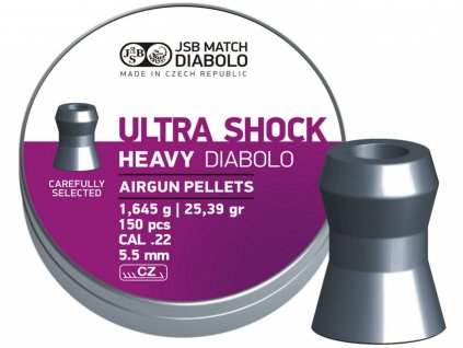 Diabolo JSB Ultra Shock Heavy 5,5mm 150ks