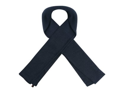 Šála vlněná dvouvrstvá NAVY BLUE
