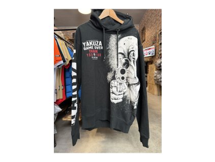 Pánská mikina bez kapuce Yakuza HOB 17002 black (Velikost 3XL)