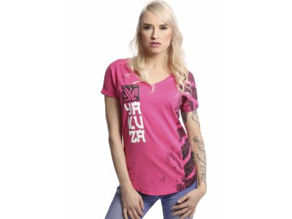 Dámské triko Yakuza GSB 18135 rose (Velikost L)