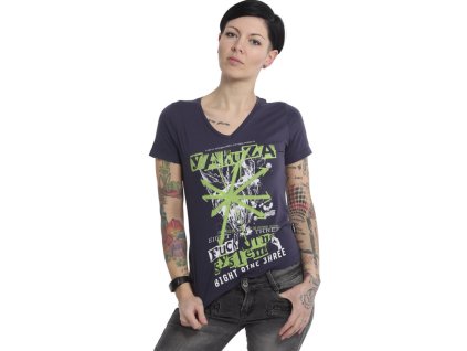 Dámské triko Yakuza GSB 16121 parsian night (Velikost L)