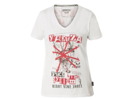 Dámské triko Yakuza GSB 16121 white (Velikost XS)
