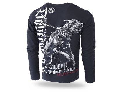 Pánské triko s dlouhým rukávem Dobermans Aggressive SUPPORT LS220A (Velikost M)
